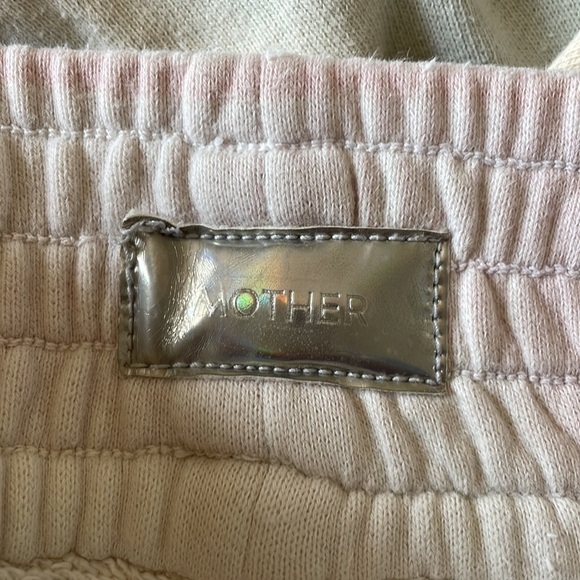 Mother Springy Lounger Jogger Pant Pastel Tie Dye Purple Stripe XS - Picture 2 of 9